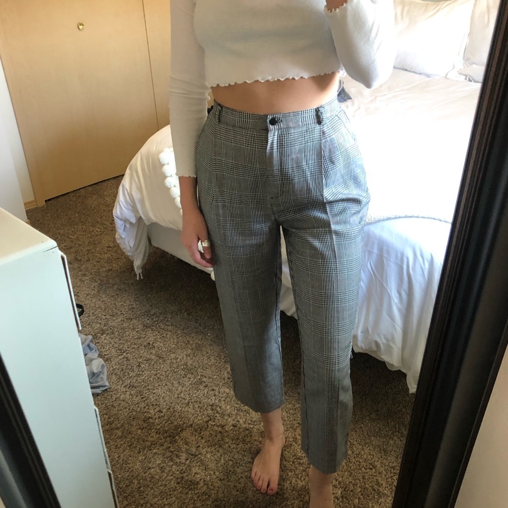 Plaid pants